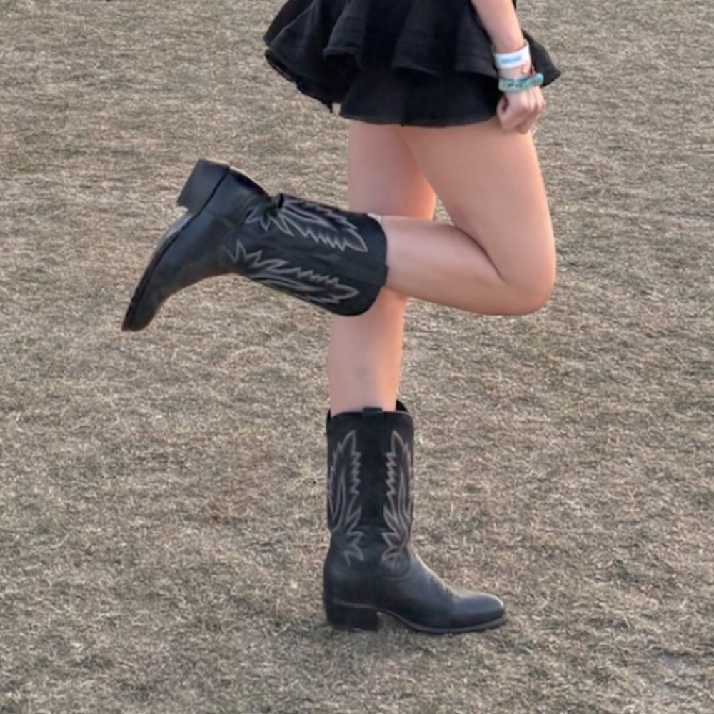 Tecovas Black cowboy boots
